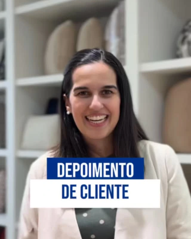 Cliente da Vetorial gravando depoimento em vídeo.